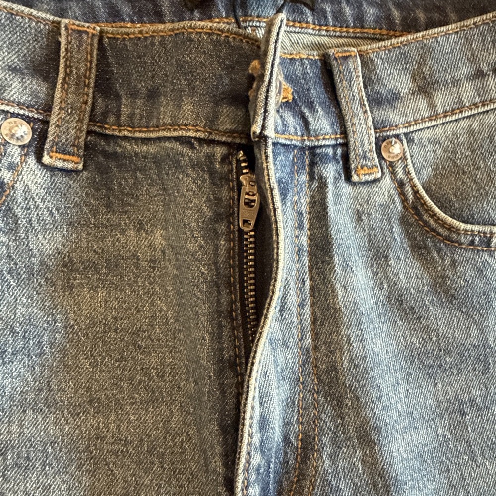 Reiss Picton Jeans Men's 28x30 Slim Fit Washed Indigo Green Cast Denim NWT - Picture 10 of 14